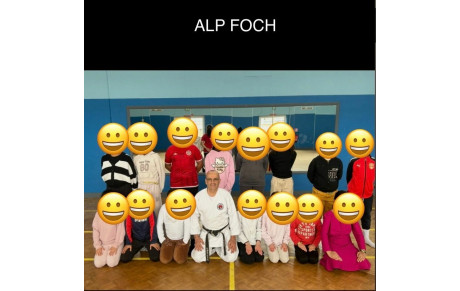 karaté à l'école...